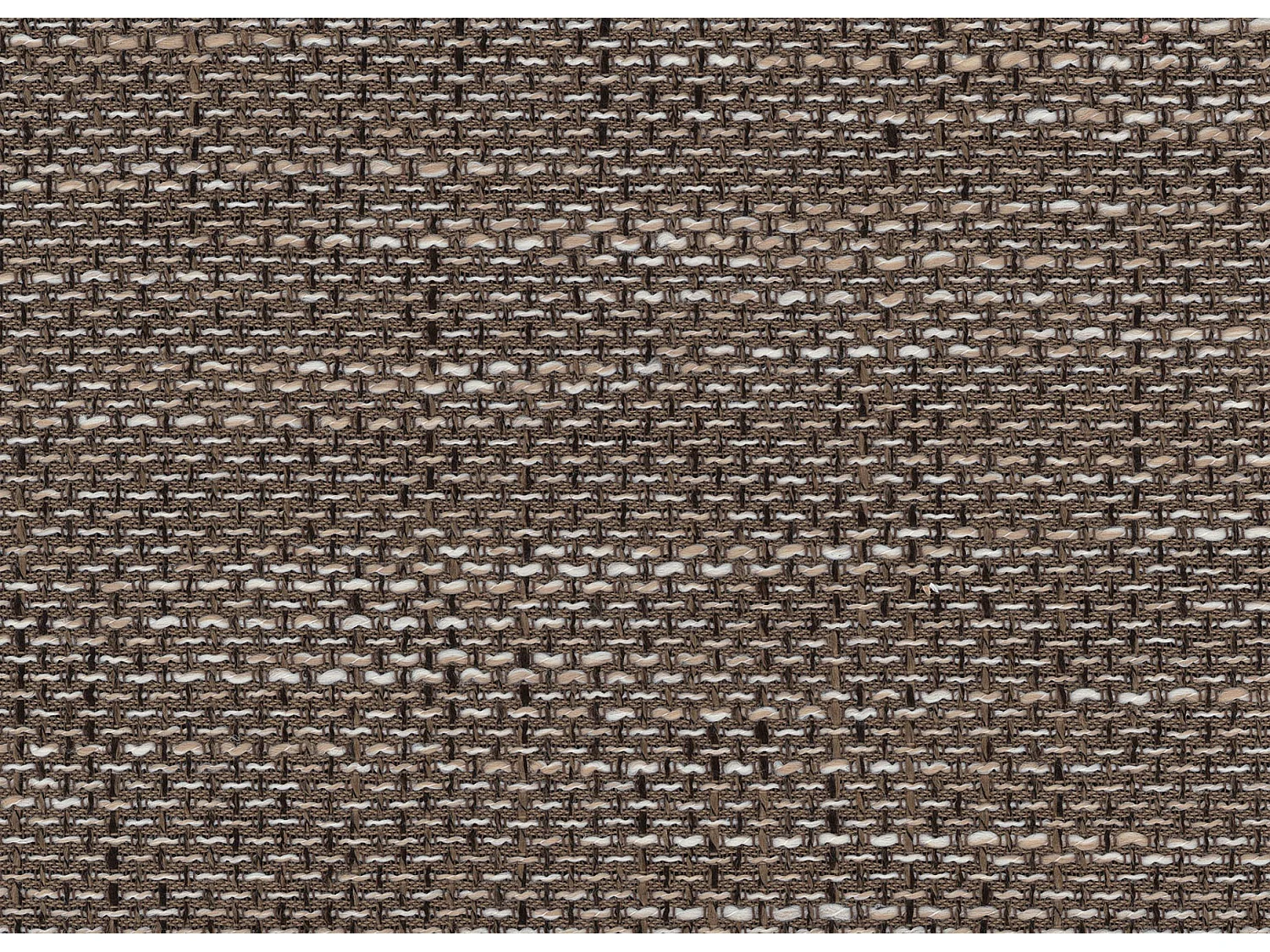 Canapé convertible angle gauche simili cuir beige et tissu beige clair chiné Polky 272cm