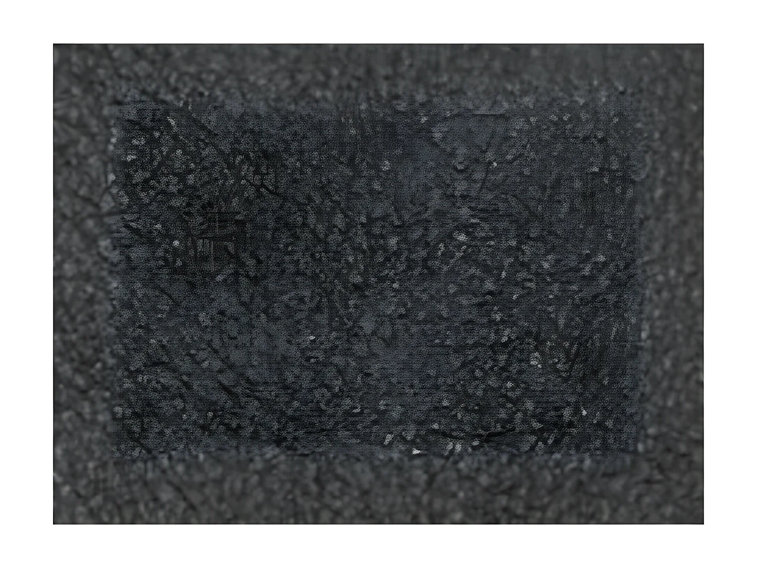 Canapé de relaxation en nubuck gris foncé Korsa-3 places relax manuel