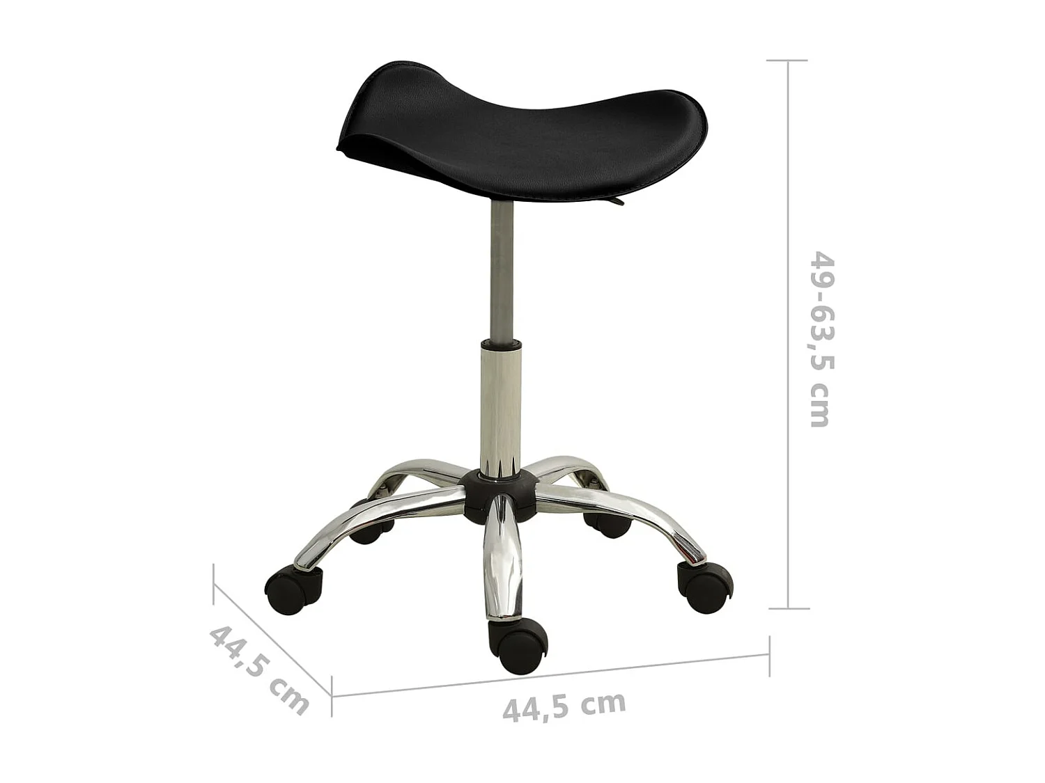 Chaise de massage Noir Similicuir