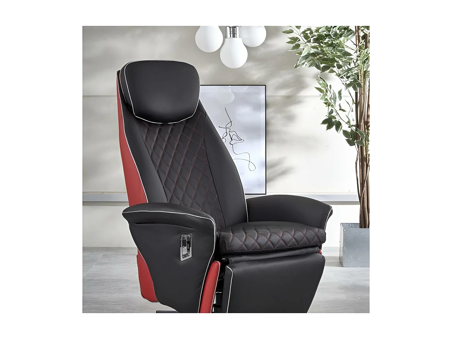 Relax Poltrona Camaro/Similpelle/Nero