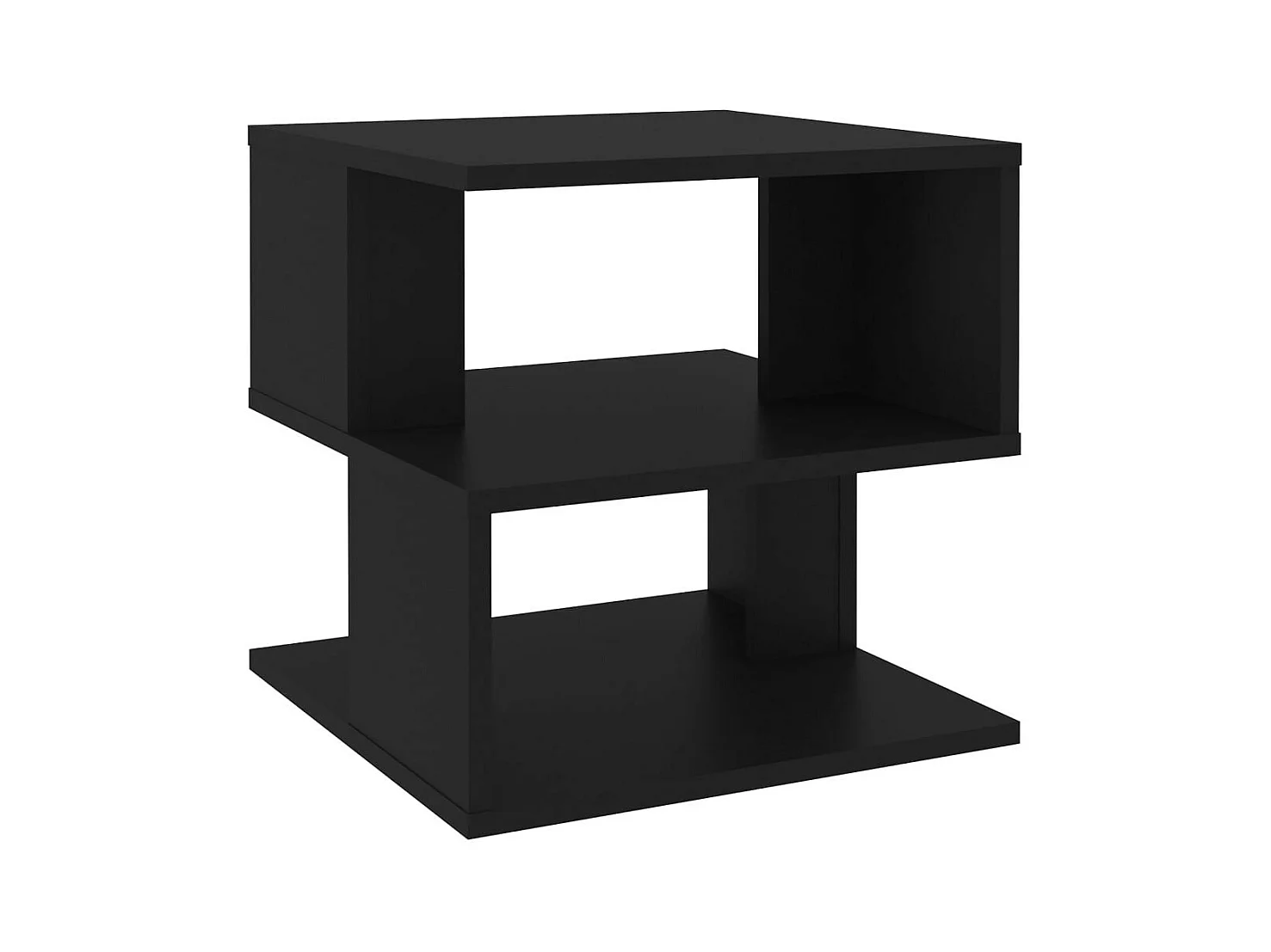 Table d'appoint Noir 40x40x40
