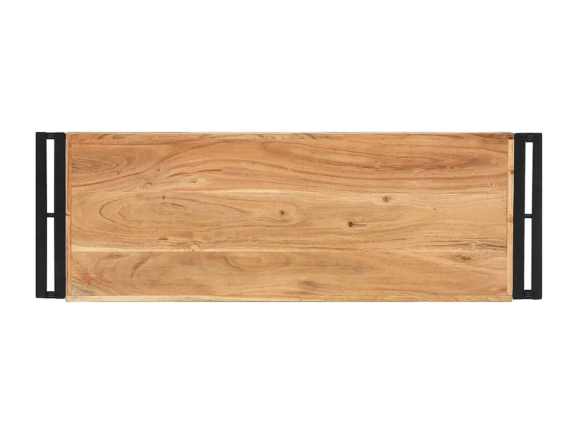 Table console 90x30x75 Bois d'acacia massif