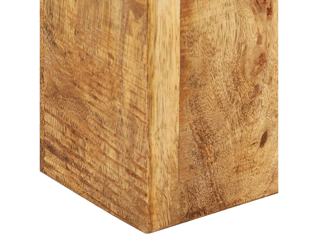 Tables d'appoint 2 pcs Bois de manguier solide