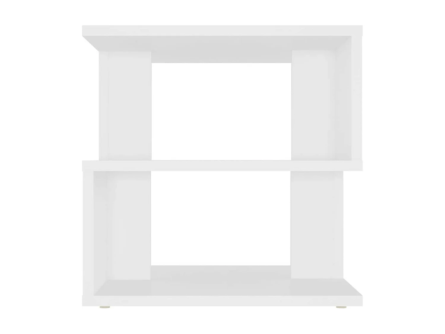 Table d'appoint Blanc 40x40x40