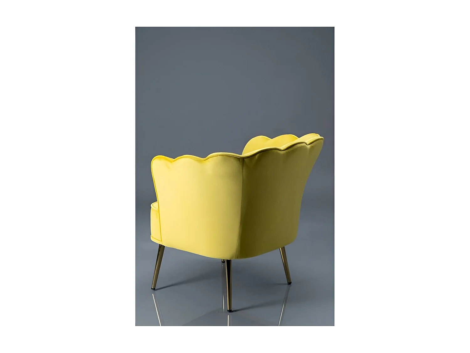 Relax Poltrona Fine/Tessuto/Giallo