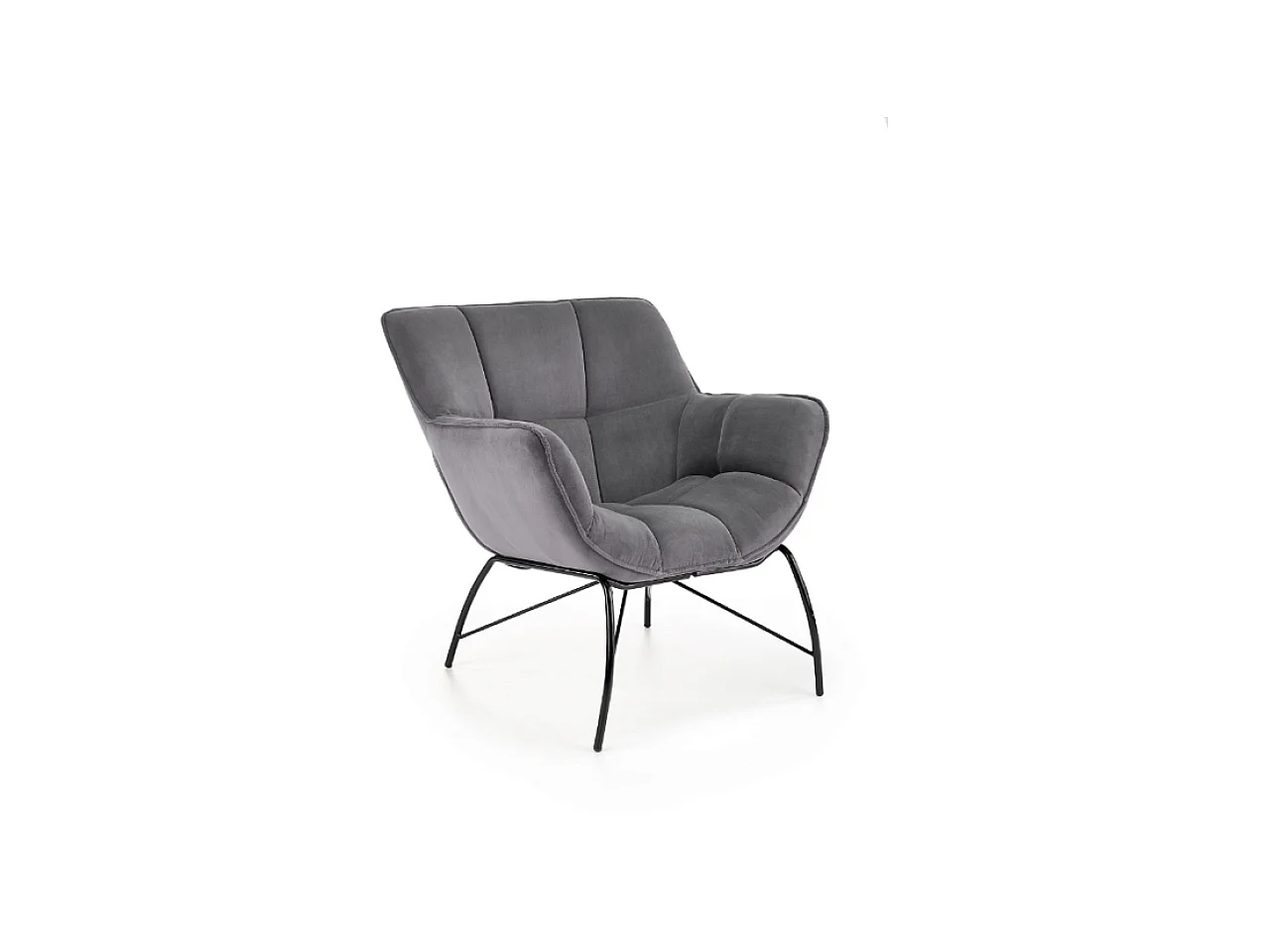 Relax Fauteuil Belton Basic/Tissu/Gris