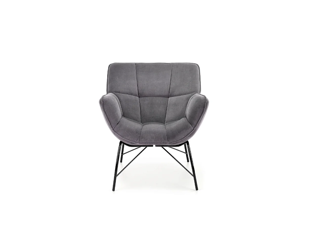 Relax Fauteuil Belton Basic/Tissu/Gris