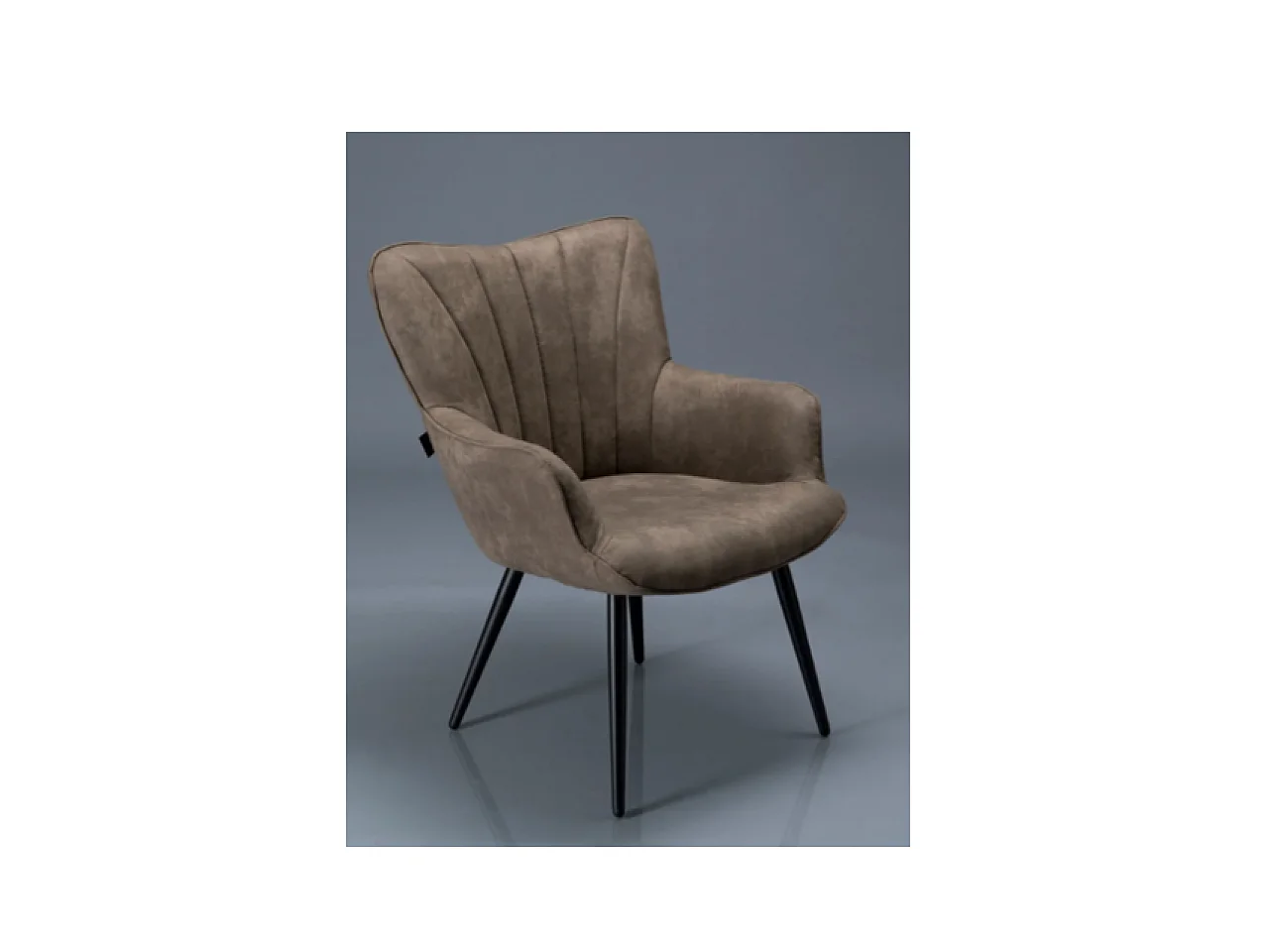 Relax Fauteuil Joy/Tissu/Marron