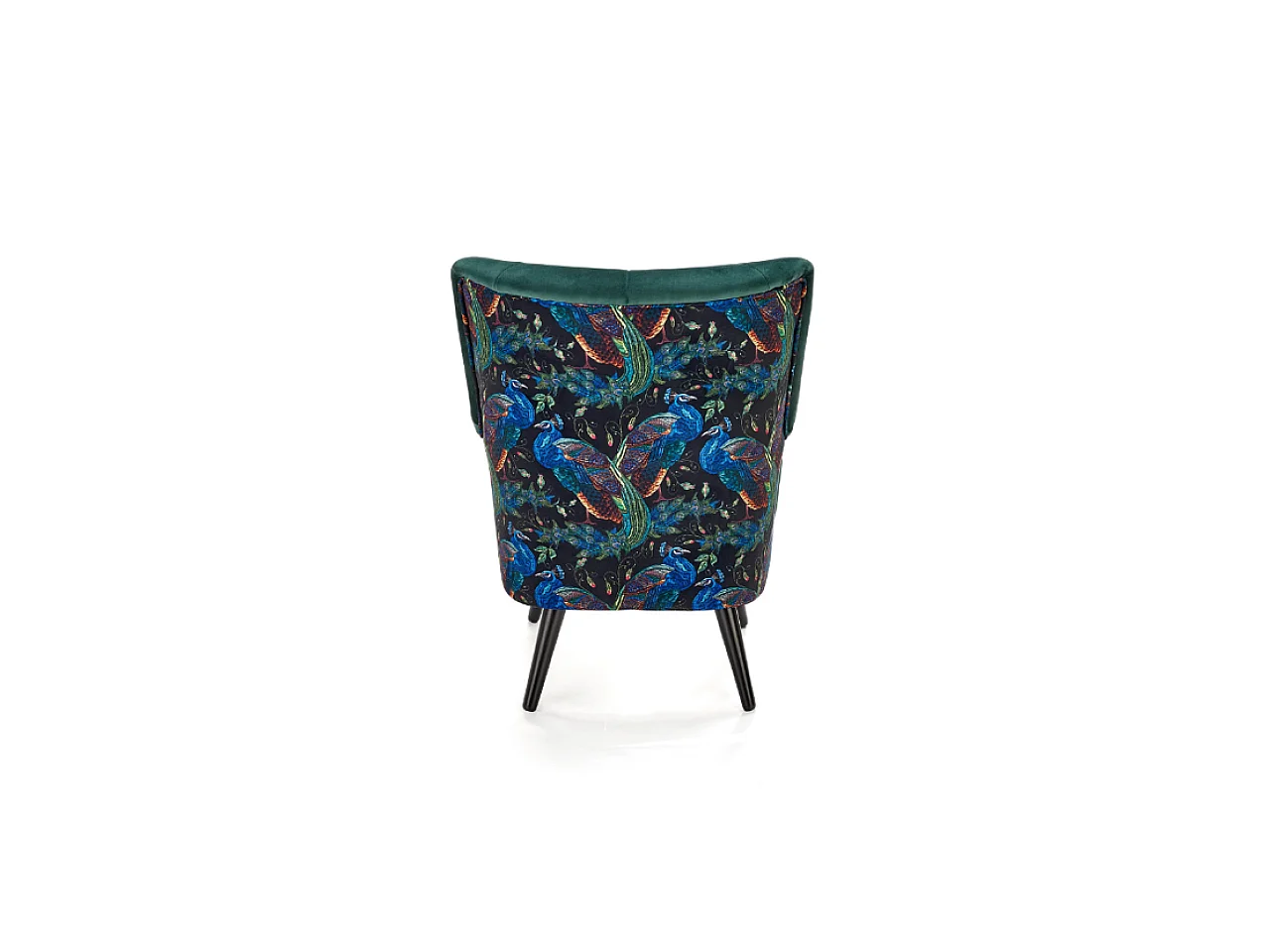 Fauteuil Pagoni/Tissu/Vert