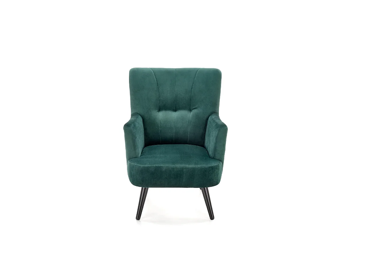 Fauteuil Pagoni/Tissu/Vert