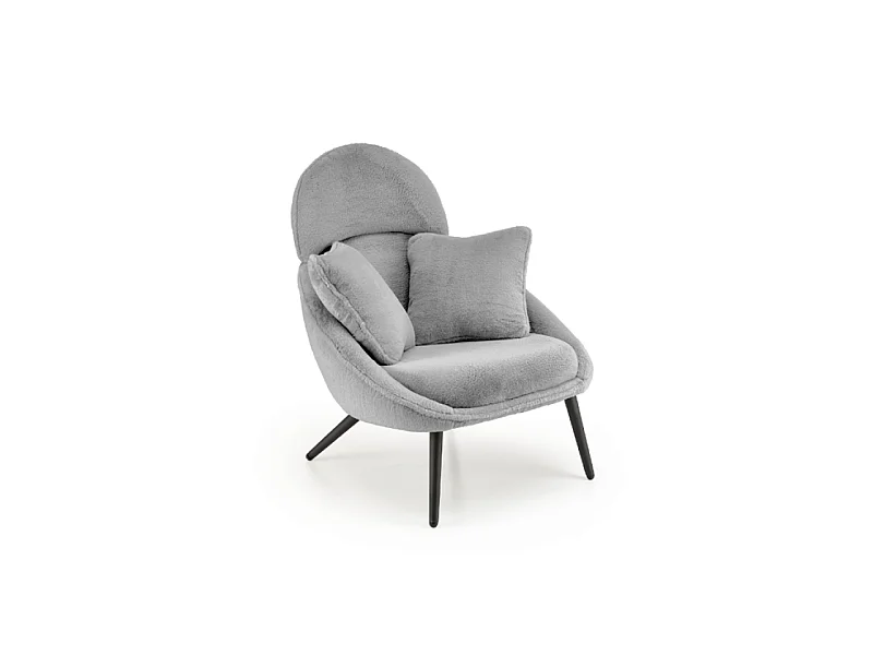 Relax Fauteuil Mary/Tissu/Gris