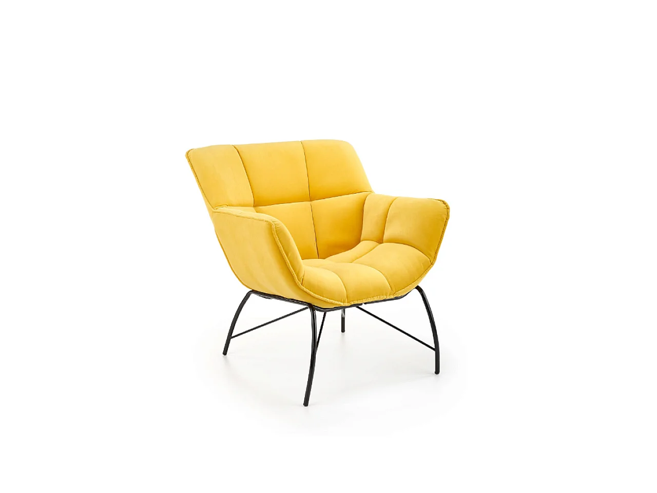 Relax Sessel Belton/Stoffbezug/Gelb