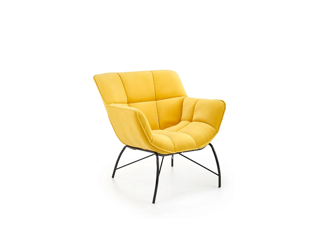 Relax Sessel Belton/Stoffbezug/Gelb