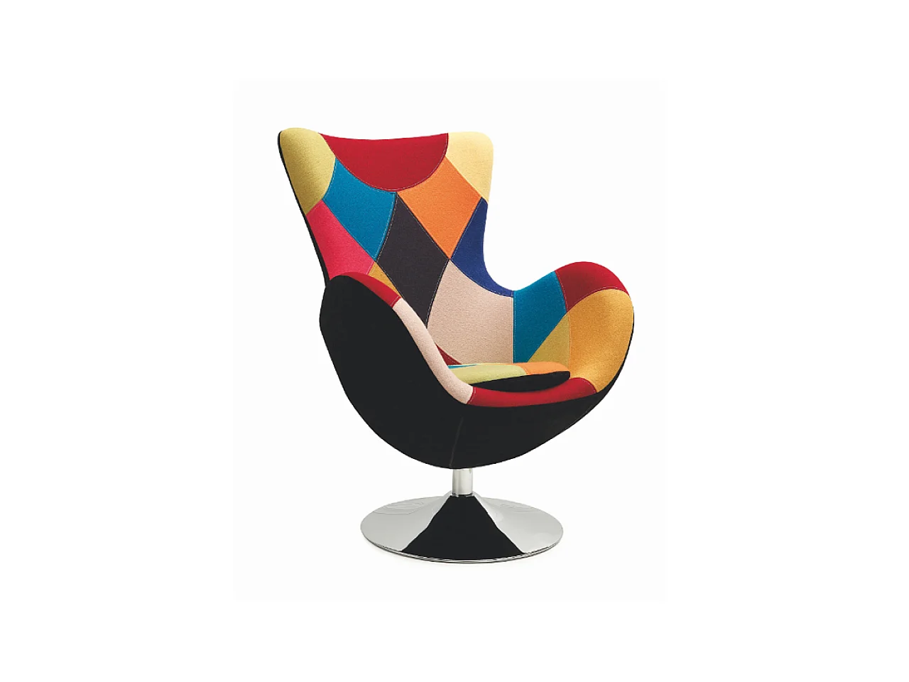 Relax Sessel Colors/Stoffbezug/Schwarz