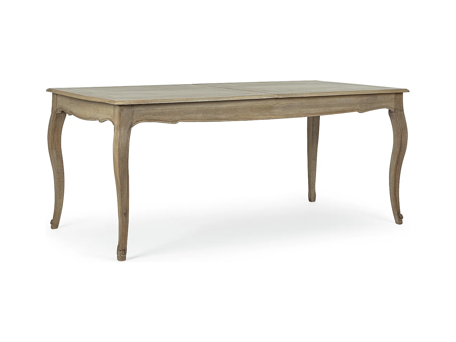 Domika massief mangohouten uitschuifbare tafel natuurlijke afwerking 180/225 cm