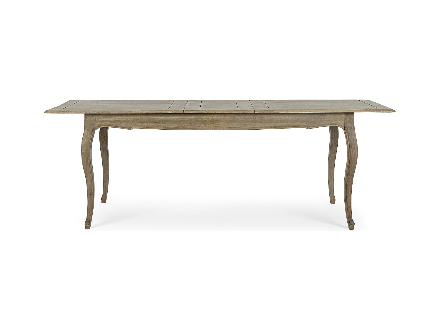 Table extensible bois de manguier massif finition naturelle Domika 180-225cm