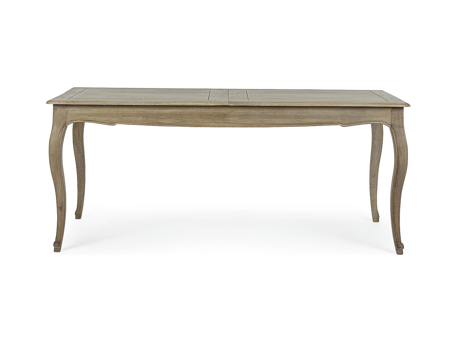 Table extensible bois de manguier massif finition naturelle Domika 180-225cm