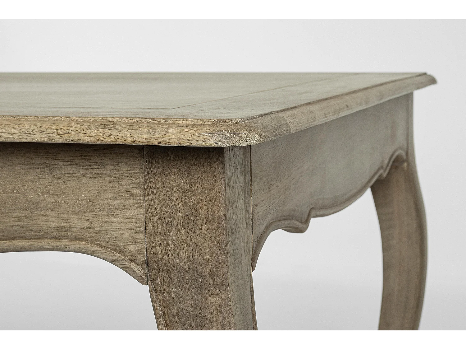 Domika massief mangohouten uitschuifbare tafel natuurlijke afwerking 180/225 cm