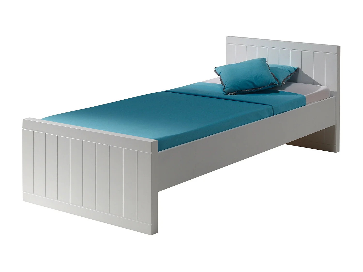 Lit Enfant avec Tiroir "Robin" 90x200cm Blanc