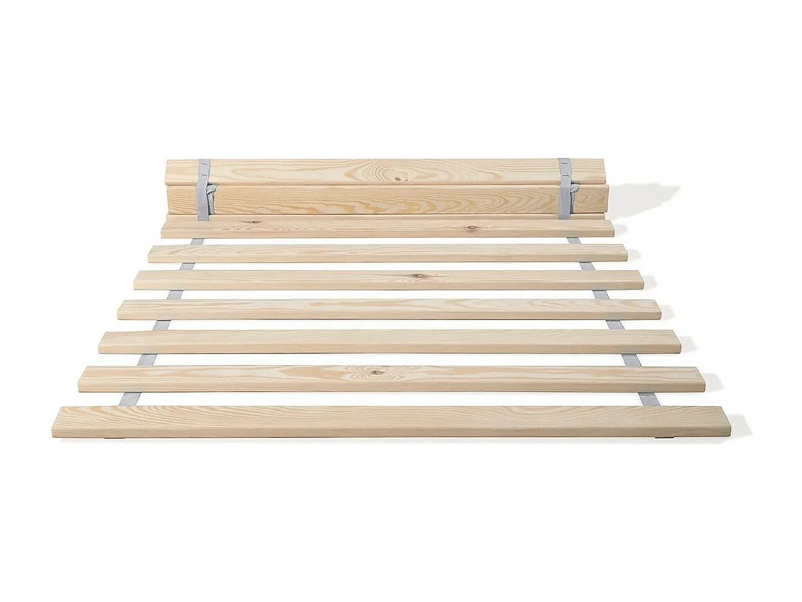 Lit adulte 160x200 en bois de chêne massif Kundy