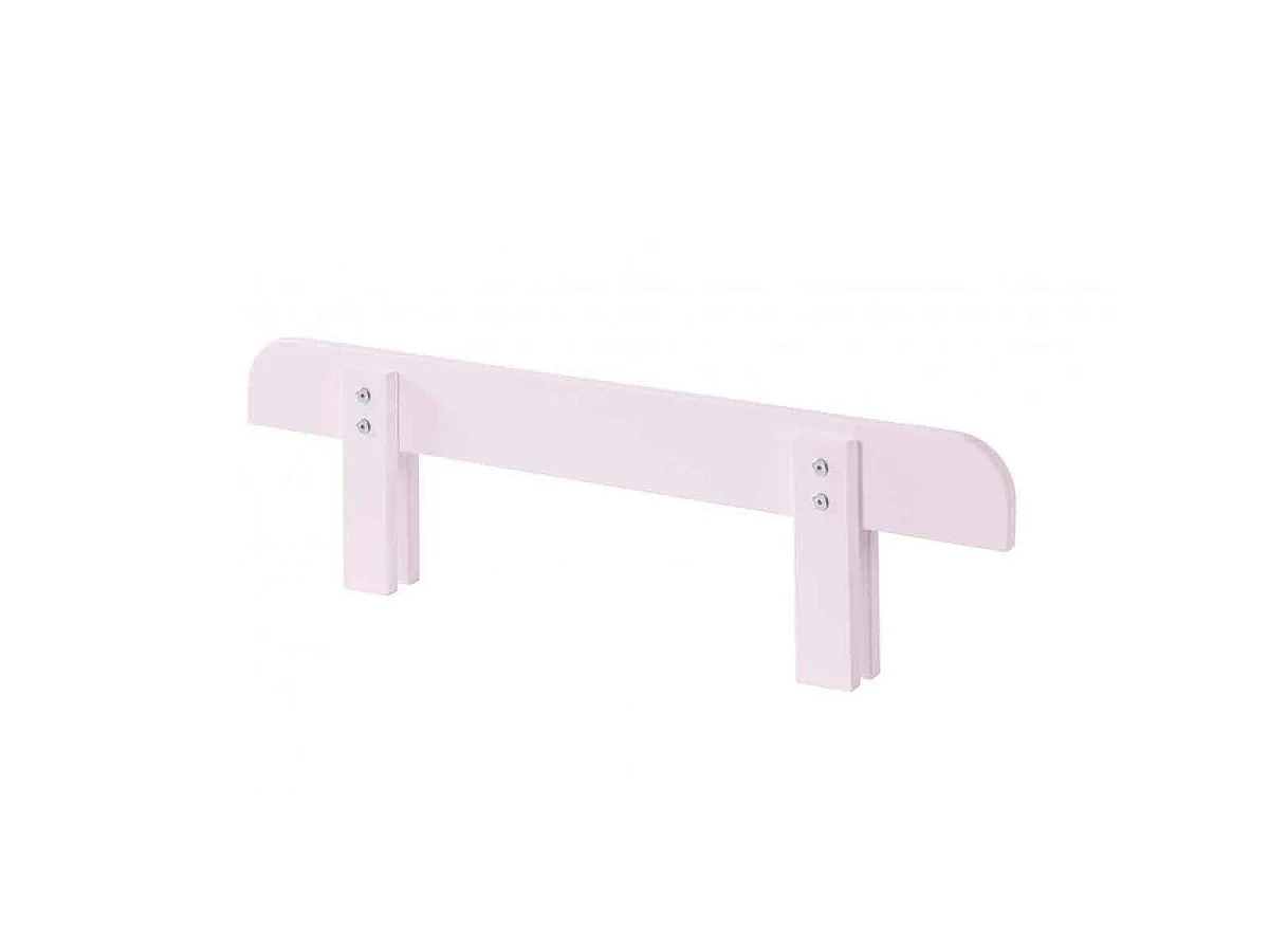 Lit Enfant & Barrière de Sécurité "Kiddy" 90x200cm Rose
