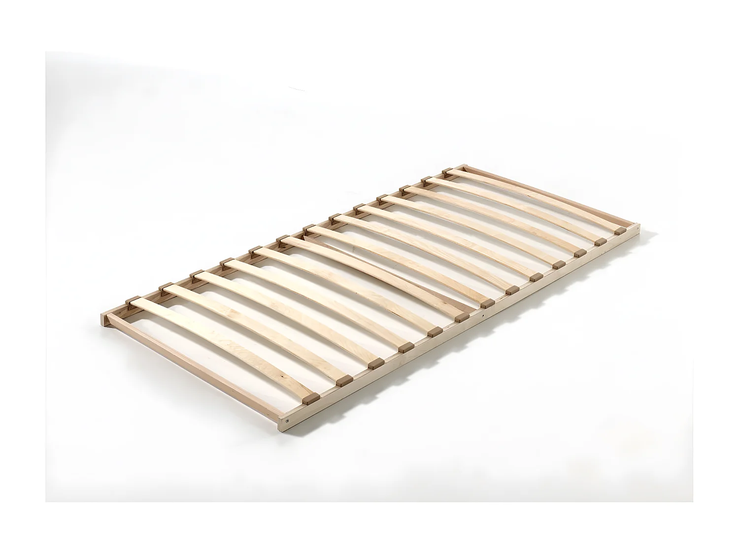 Alex onderschuifbed met donker en zwart massief grenen onderstel 90x200 cm