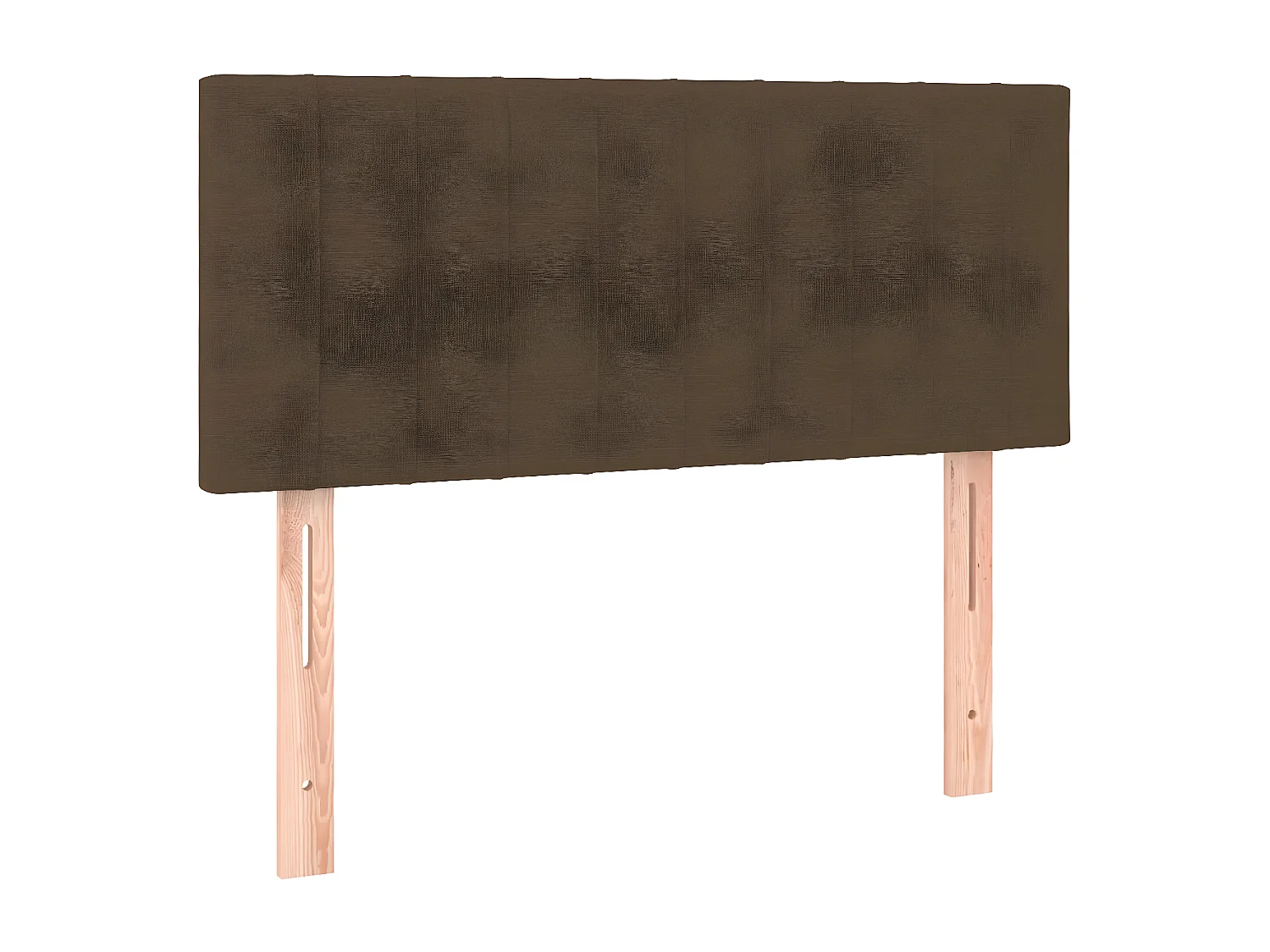 Lit à sommier tapissier avec matelas Marron foncé 120x200 5