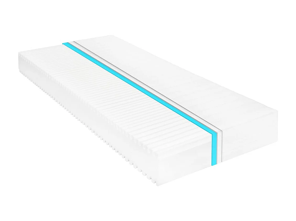 Lit avec matelas 90x200 Marron miel Bois de pin massif 14