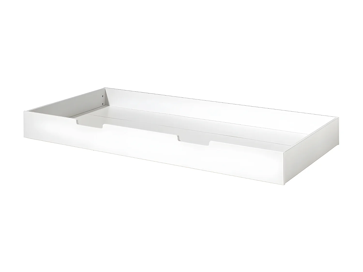 Pack - Lit Cabane & Tiroir "Babs" 90x200cm Blanc