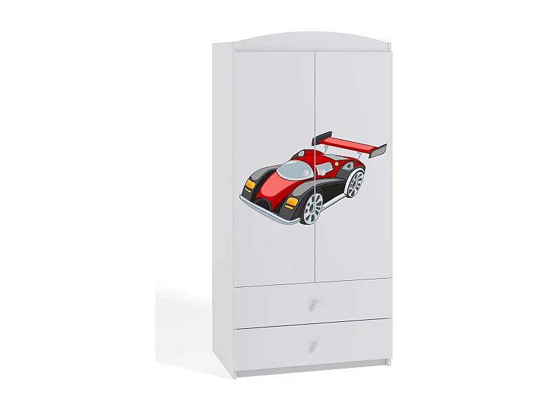 Armoire 2 portes enfant automobile Drimy