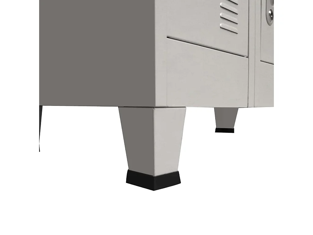 Vestiaire avec 18 compartiments Métal 90 x 40x180