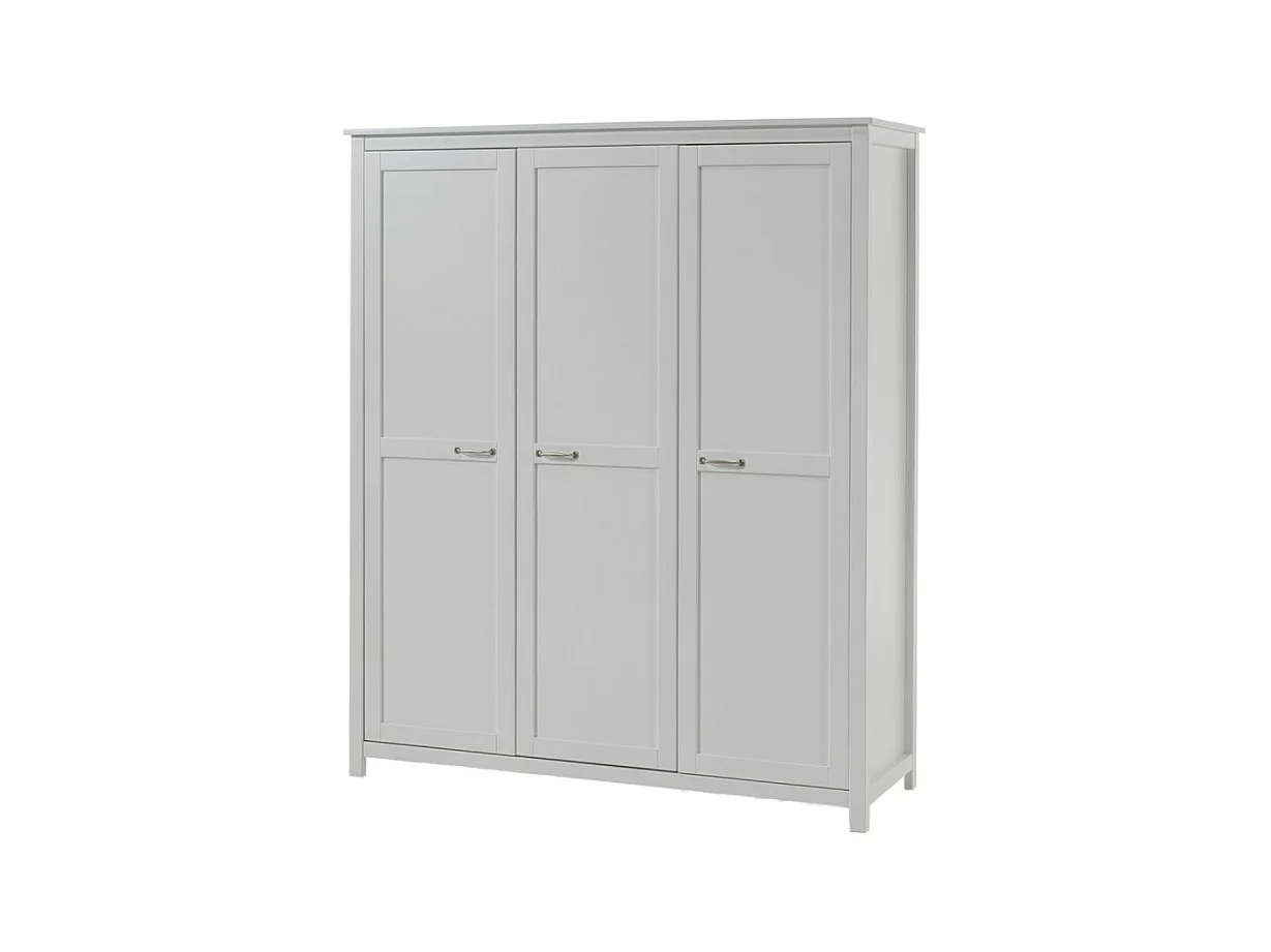 Armoire 3 Portes "Stella" 159cm Blanc