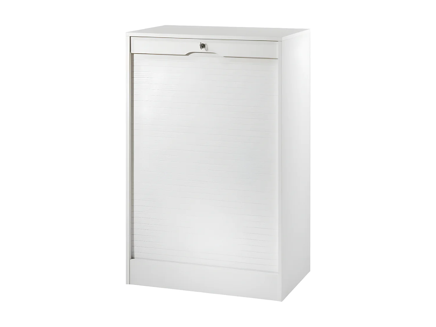 Classeur à rideau large blanc Office 108cm