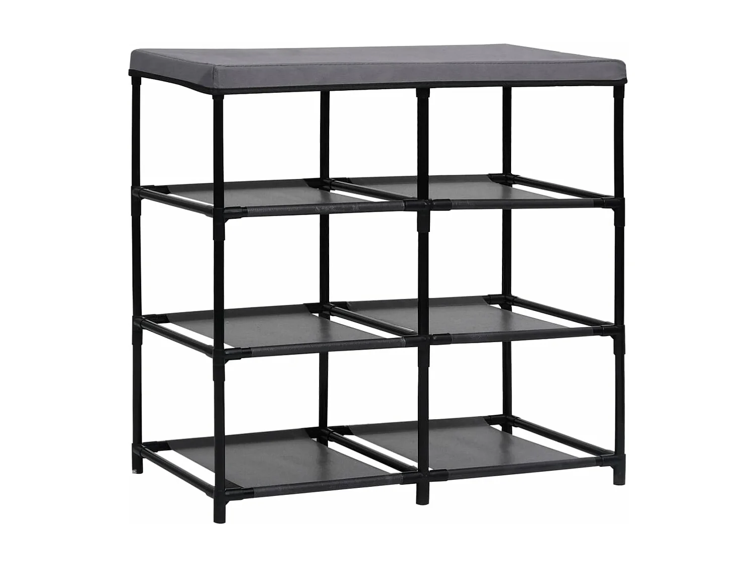 Armoire de rangement à 6 tiroirs 55x29x55 Gris Acier