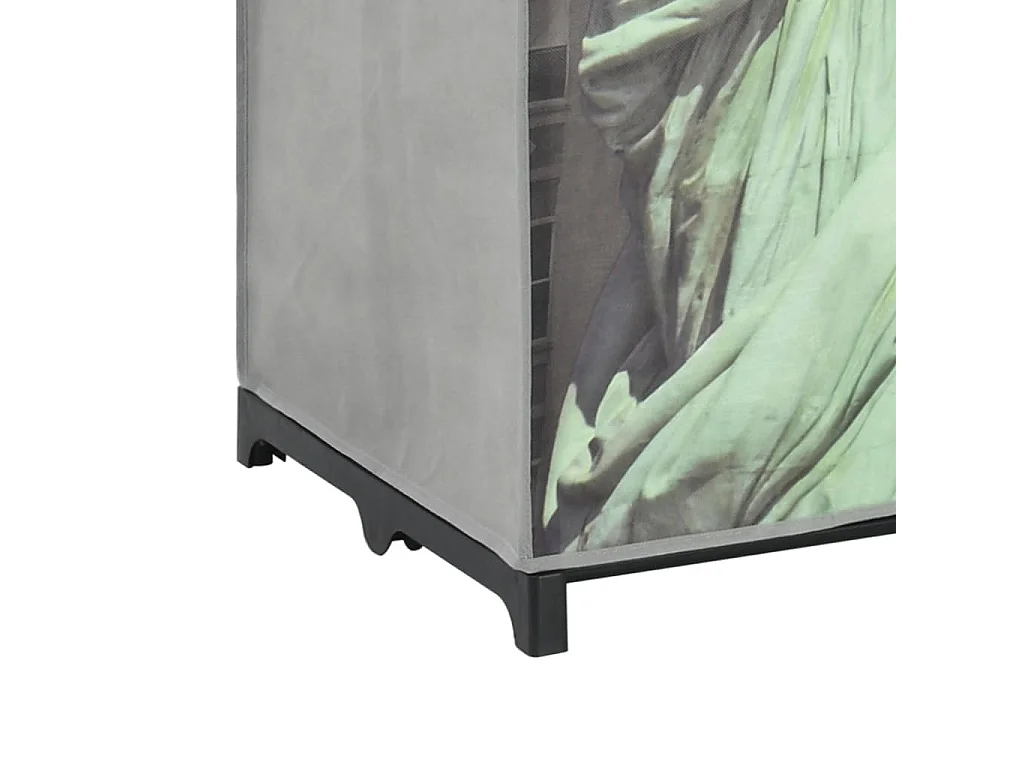 Garde-robe New York 75x45x160 Tissu