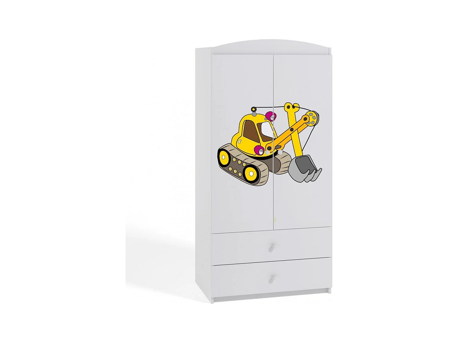 Armoire 2 portes enfant version grue Drimy