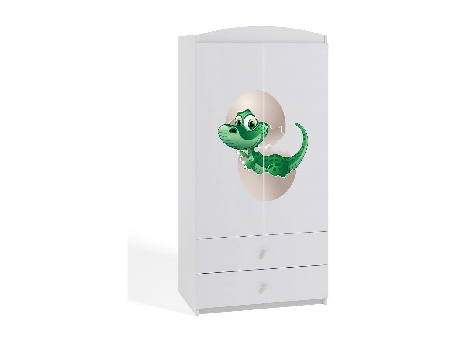 Armoire 2 portes enfant petit dinosaure Drimy