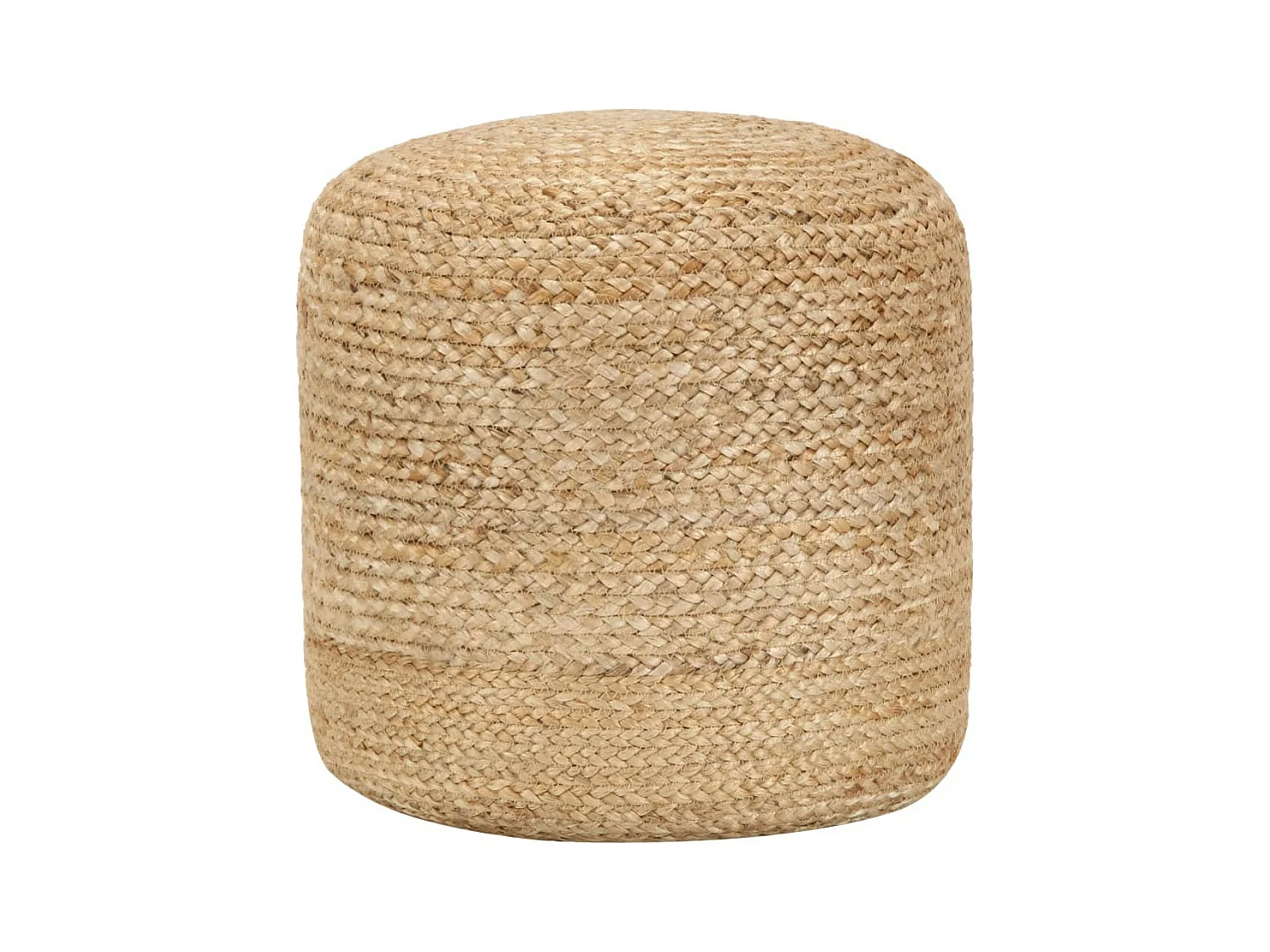Pouf fait à la main 40x45 Jute