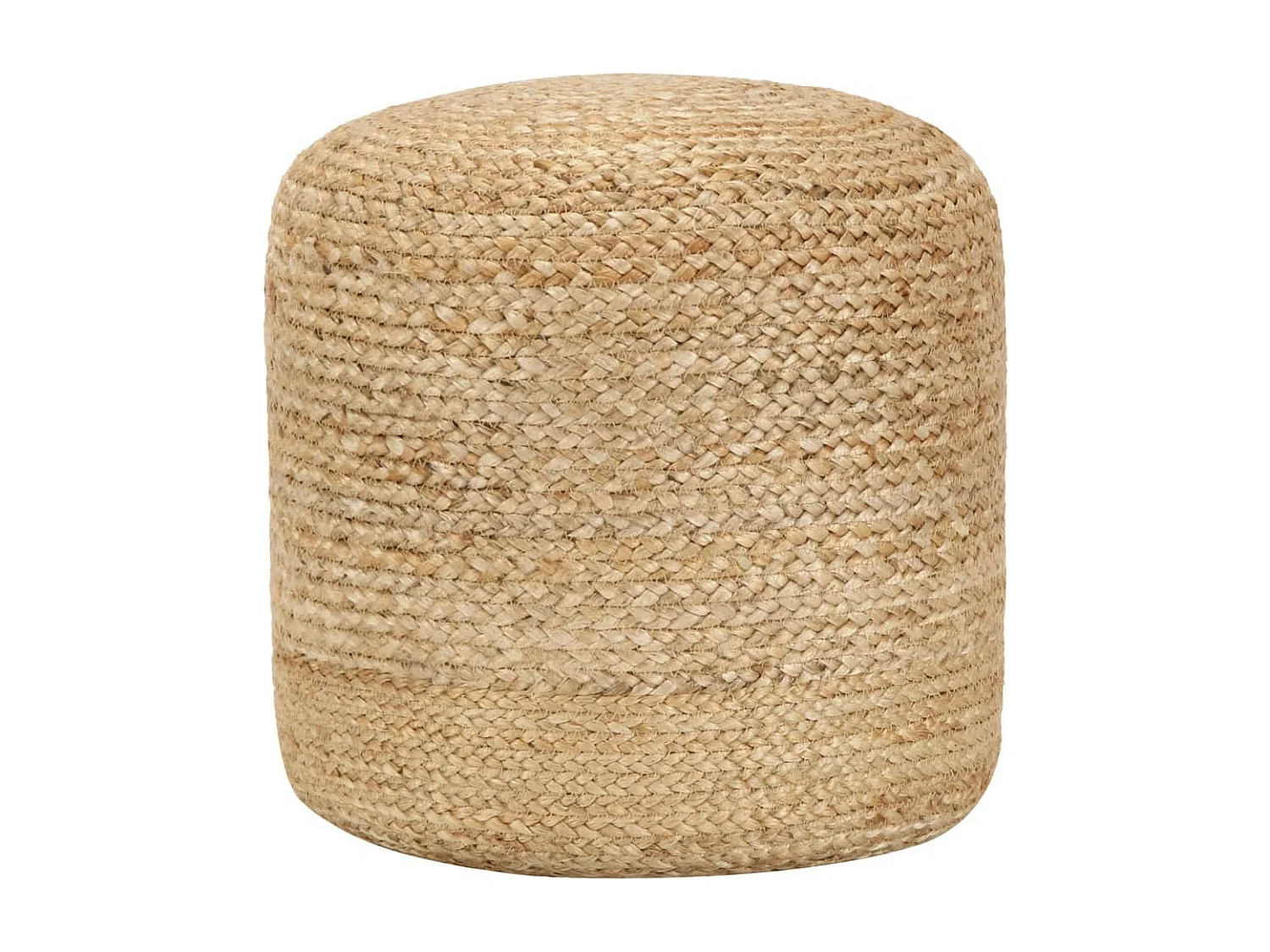 Pouf fait à la main 40x45 Jute