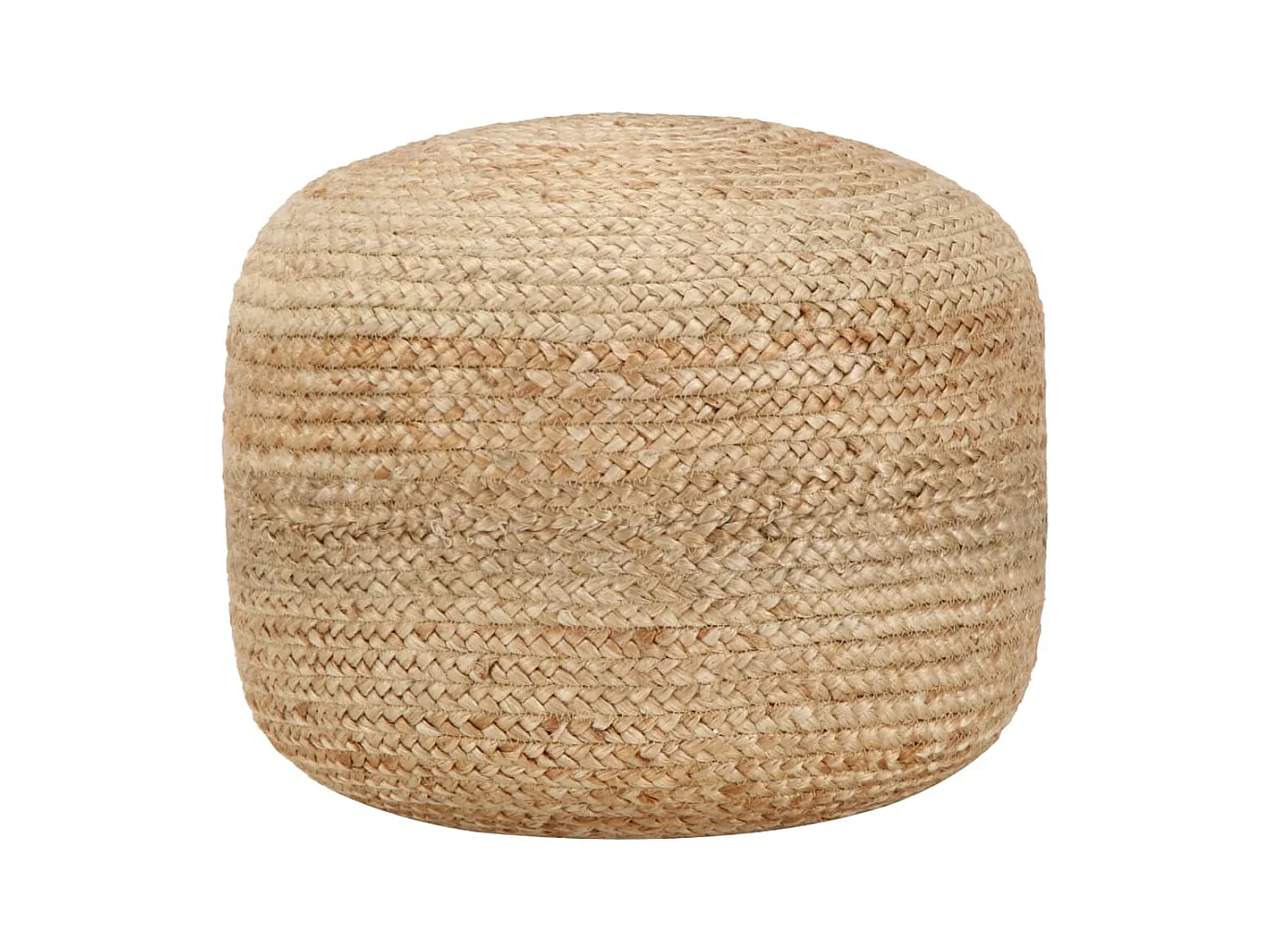Pouf fait à la main 45x30 Jute