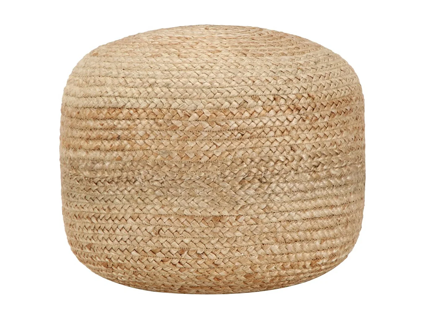 Pouf fait à la main 45x30 Jute