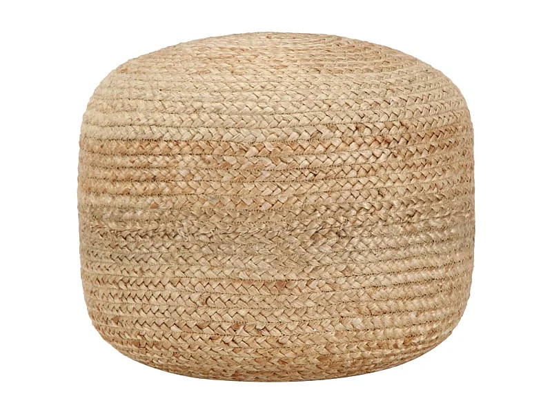 Pouf fait à la main 45x30 Jute