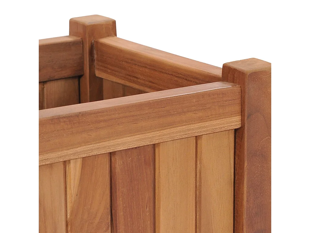 Jardinière 30x30x30 Bois de teck solide