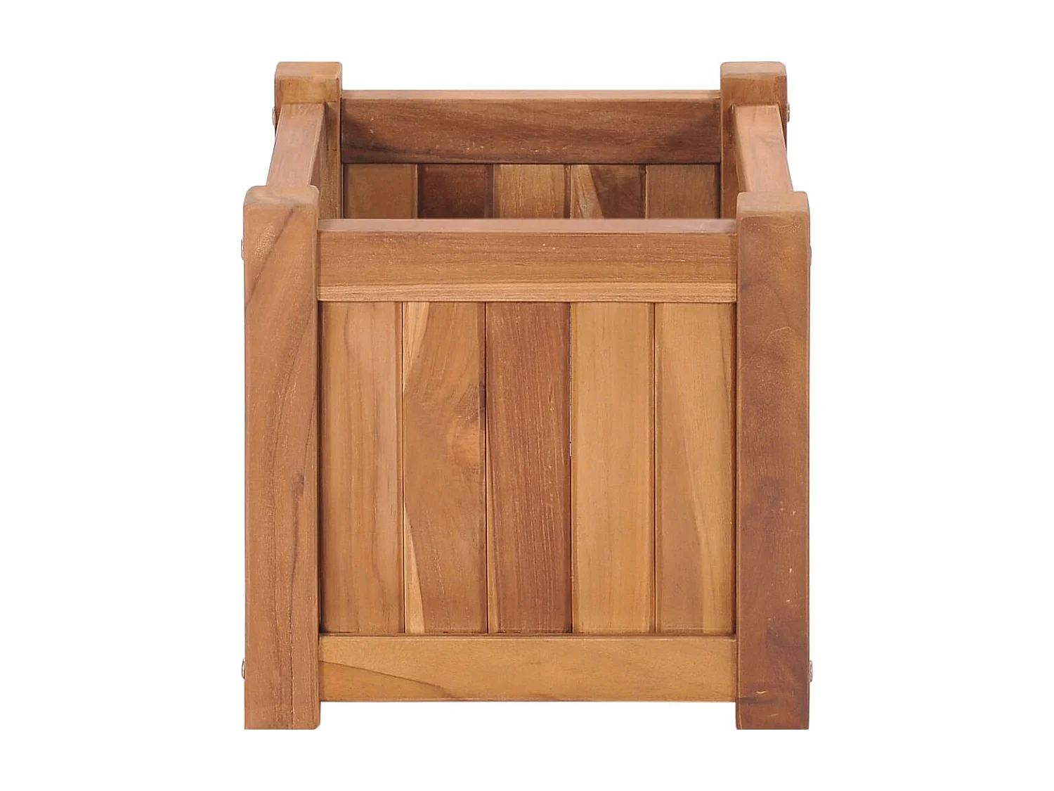 Jardinière 30x30x30 Bois de teck solide