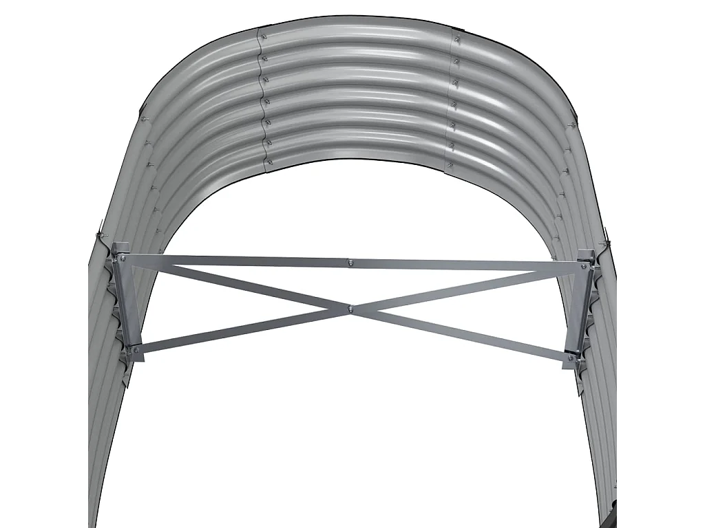 Jardinière Acier enduit de poudre Anthracite