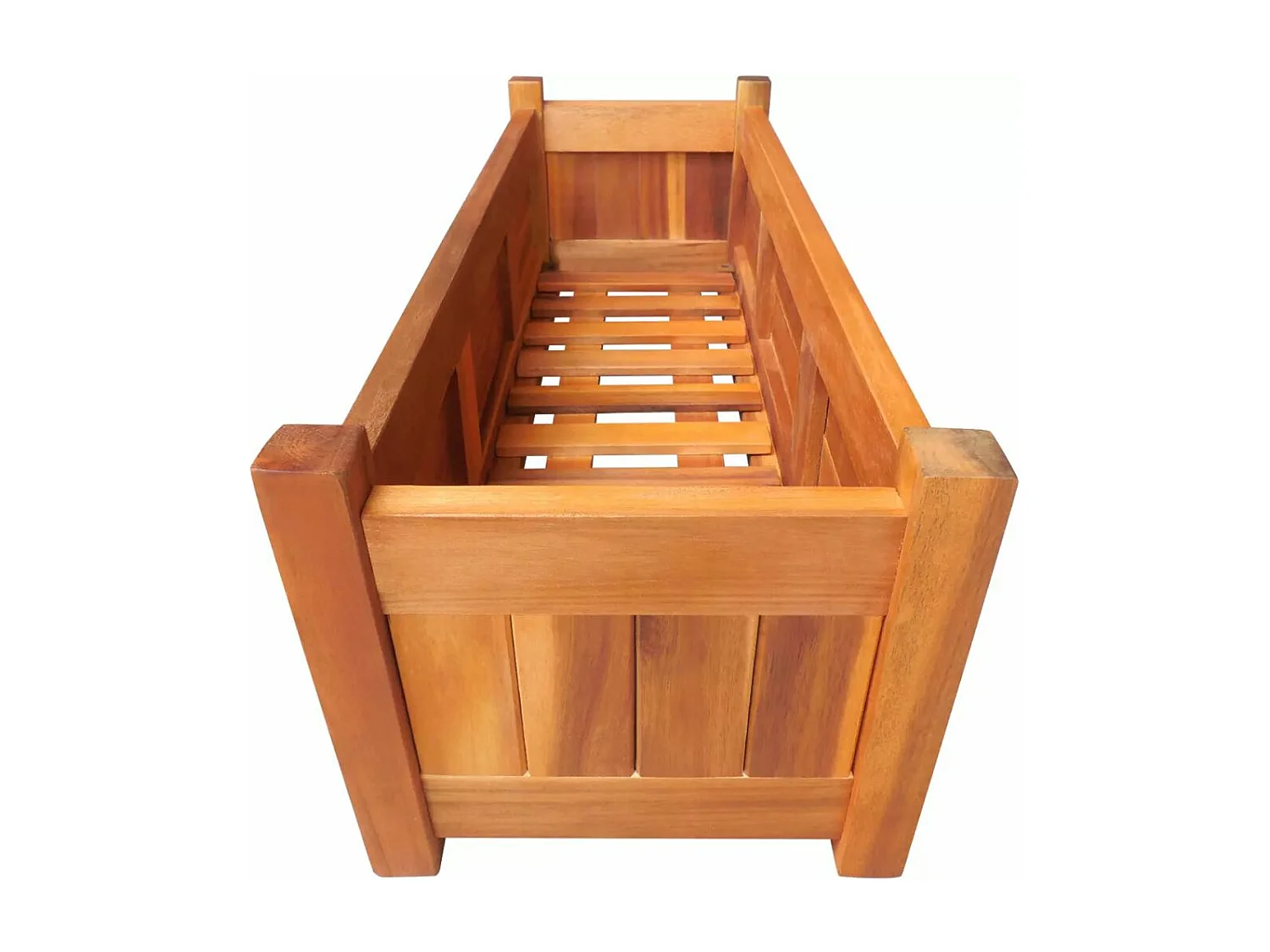 Jardinière Bois d'acacia 76x27,6x25