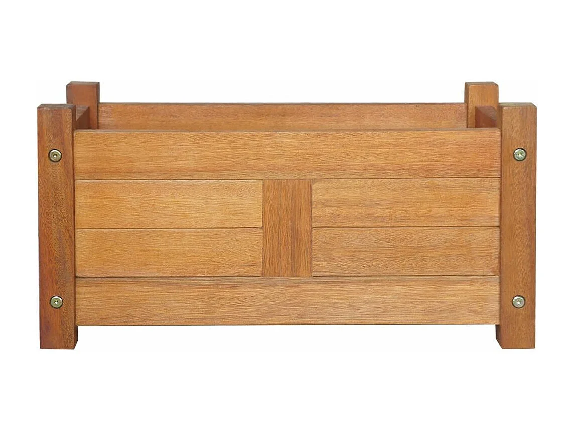 Jardinière Bois d'acacia 50x25x25