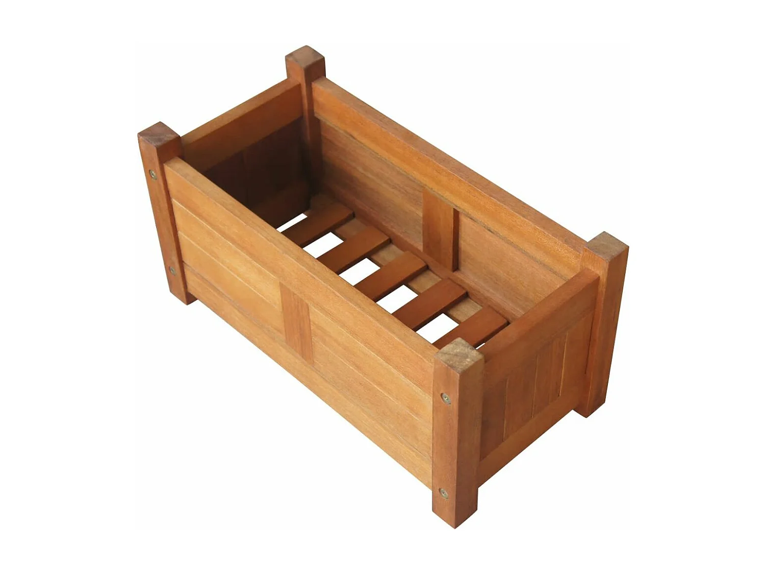 Jardinière Bois d'acacia 50x25x25