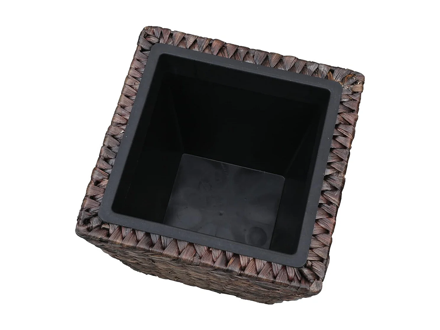 Jardinières 3 pcs Jacinthe d'eau Marron