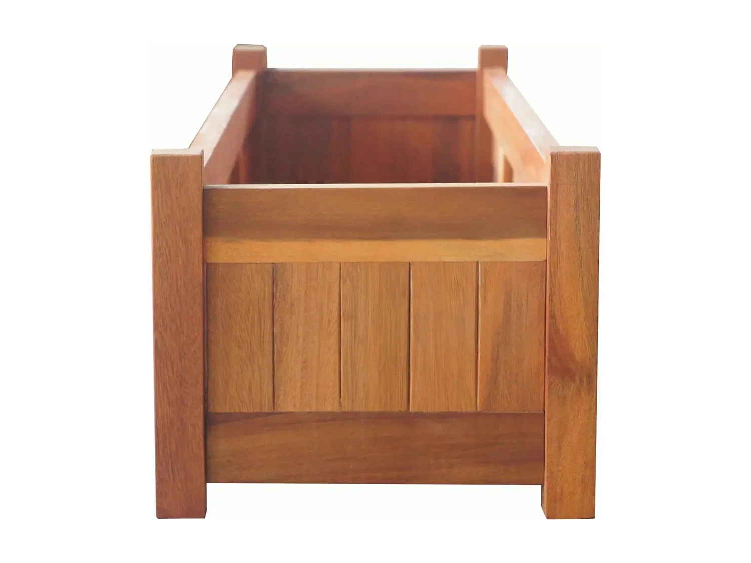 Jardinière Bois d'acacia 100x30x25